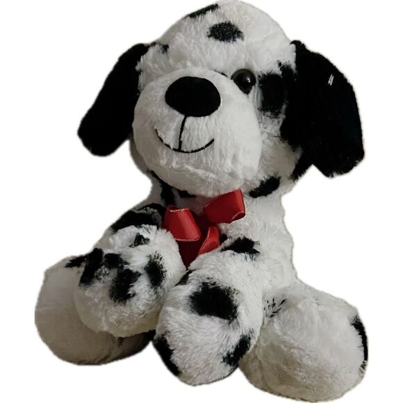Lot of two stuffed puppies, pug and dalmatian - Picture 4 of 5